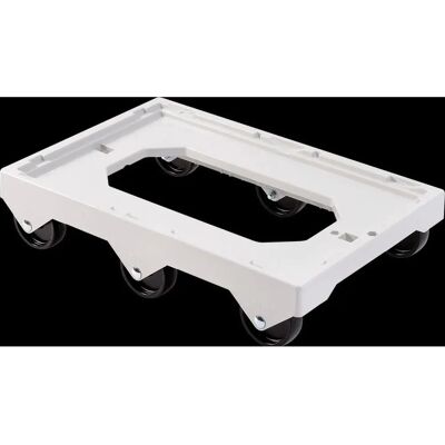 GILAC Socle Mobile - 6 Roues - Axe Acier - Gris GILAC Socle Mobile - 6 Roues - Axe Acier - Gris