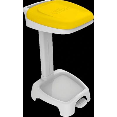 Support sac Gilac - 120 L - Jaune - Publicité Support sac Gilac - 120 L - Jaune - Publicité