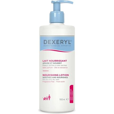 Lotion Nourrissante Dexeryl 500 ml - Pour Peau Sèche à Très Sèche - Publicité Lotion Nourrissante Dexeryl 500 ml - Pour Peau Sèche à Très Sèche - Publicité
