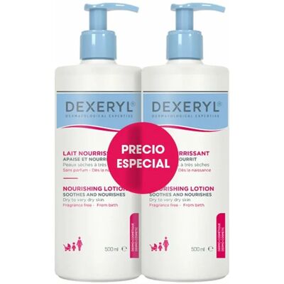 Dexeryl Nutritive Lotion Pack 2 x 500 ml - Lotion - Publicité Dexeryl Nutritive Lotion Pack 2 x 500 ml - Lotion - Publicité