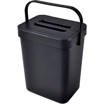 Contenitore compostaggio nero con manico - 5L - Compost Bin Contenitore compostaggio nero con manico - 5L - Compost Bin