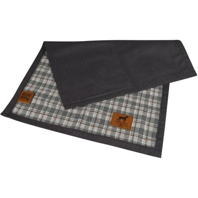 Couverture de voyage pour animaux Love Story - 70x50cm Gris - Publicité Couverture de voyage pour animaux Love Story - 70x50cm Gris - Publicité