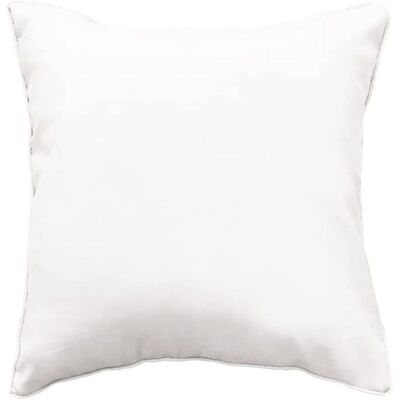 Douceur d'Intérieur Dyna 40x40 Essentiel Coussin Blanc - Cushion - Publicité Douceur d'Intérieur Dyna 40x40 Essentiel Coussin Blanc - Cushion - Publicité