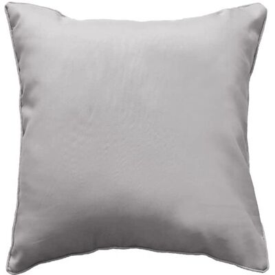 Coussin Gris 40x40cm Douceur d'Intérieur - Cushion - Publicité Coussin Gris 40x40cm Douceur d'Intérieur - Cushion - Publicité