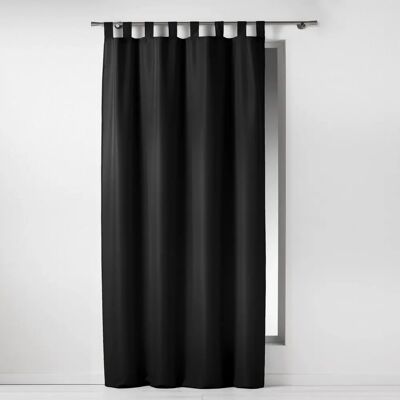 Douceur d'Intérieur Black Curtain - 140x260cm - Polyester Douceur d'Intérieur Black Curtain - 140x260cm - Polyester