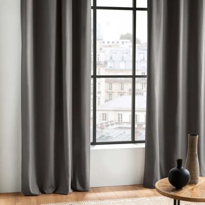 Douceur d'Intérieur Grey Curtains and Blinds - 1604617 Douceur d'Intérieur Grey Curtains and Blinds - 1604617