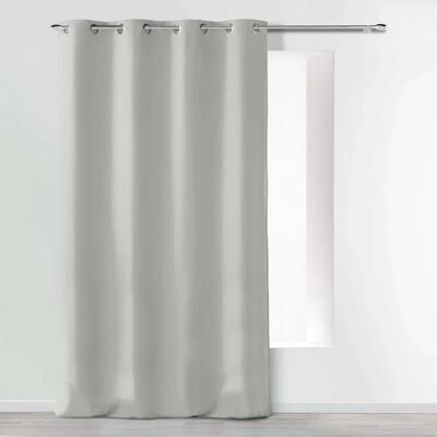 Douceur d'Intérieur Rideau Microfibre Gris - Rideau Douceur d'Intérieur Rideau Microfibre Gris - Rideau