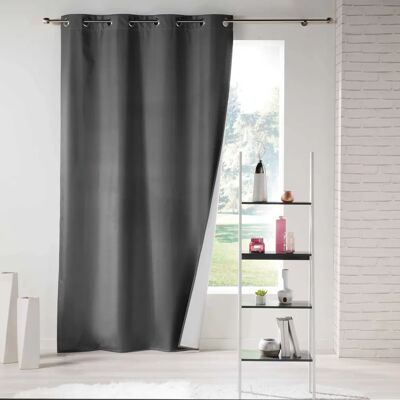 Rideau Thermique Anthracite Douceur d'Interieur - Rideau - Publicité Rideau Thermique Anthracite Douceur d'Interieur - Rideau - Publicité