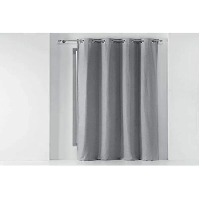 Douceur d'intérieur CHINEA Gray Blackout Curtain - 135x240cm Douceur d'intérieur CHINEA Gray Blackout Curtain - 135x240cm