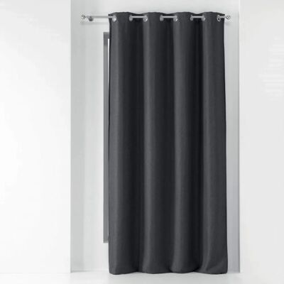 Douceur d'Intérieur Anthracite Blackout Curtain - 135x240 Douceur d'Intérieur Anthracite Blackout Curtain - 135x240