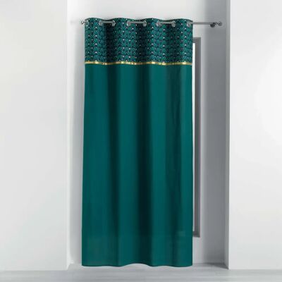 Douceur d'Intérieur Cotton Curtains - Elegant Cotton, Blue - Curtains Douceur d'Intérieur Cotton Curtains - Elegant Cotton, Blue - Curtains