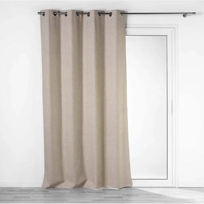 Douceur d'Intérieur Exotic Paradise White Curtain - Curtain Douceur d'Intérieur Exotic Paradise White Curtain - Curtain