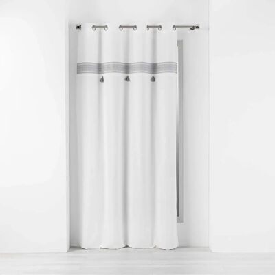 Szara zasłona Amaya od Douceur d'intérieur - 140x240cm Szara zasłona Amaya od Douceur d'intérieur - 140x240cm