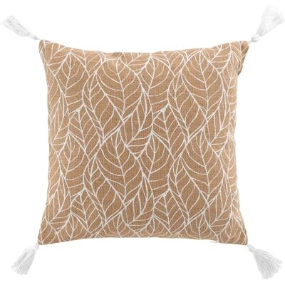Douceur d Intérieur - Coussin en jute 40x40cm - Beige - Coussin - Publicité Douceur d Intérieur - Coussin en jute 40x40cm - Beige - Coussin - Publicité