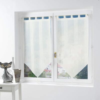 Douceur d'Intérieur - Cortinas de voile bege 2x60x160cm - Cortinas Douceur d'Intérieur - Cortinas de voile bege 2x60x160cm - Cortinas