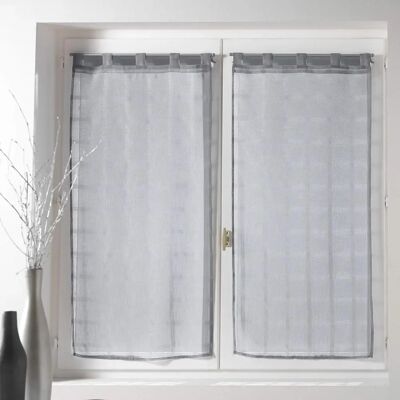 Douceur d'Intérieur 1622971 Cortinas de poliéster cinza - Cortinas Douceur d'Intérieur 1622971 Cortinas de poliéster cinza - Cortinas