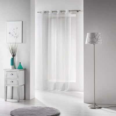 Douceur d'Intérieur - 1623211 - 140x280 cm - Blanco - Curtains Douceur d'Intérieur - 1623211 - 140x280 cm - Blanco - Curtains