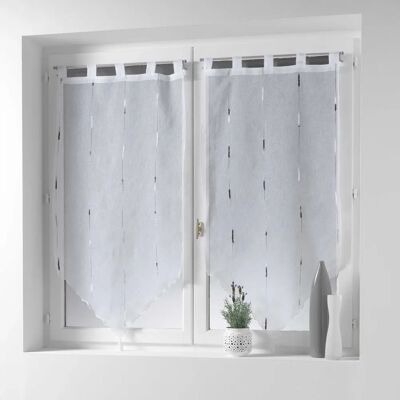 Douceur d'Intérieur - Záclony - Gris - 90 x 60 cm - Curtains Douceur d'Intérieur - Záclony - Gris - 90 x 60 cm - Curtains