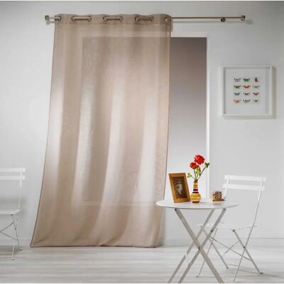 Douceur d'Intérieur Beige Natural Curtain - Curtain Douceur d'Intérieur Beige Natural Curtain - Curtain