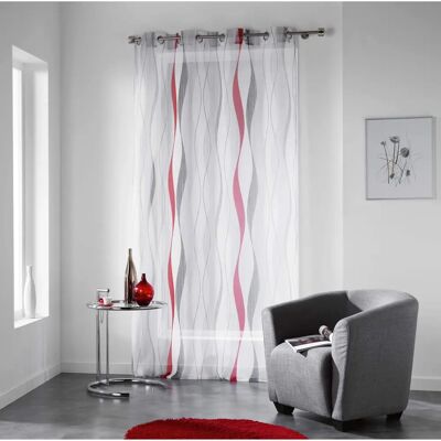 Douceur d'intérieur White Madi Curtain - 140x240 cm Douceur d'intérieur White Madi Curtain - 140x240 cm
