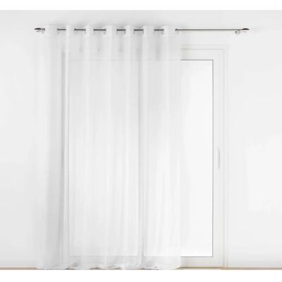 Douceur d'Interieur LISSEA White Curtain - Classic Elegant Style Douceur d'Interieur LISSEA White Curtain - Classic Elegant Style