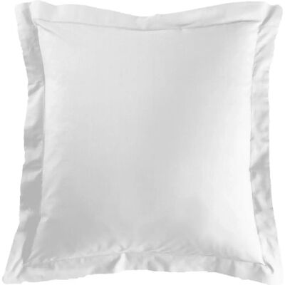 Housse d'oreiller Douceur d'Intérieur Modèle 1640684 - Coton 63x63cm, Blanc - Publicité Housse d'oreiller Douceur d'Intérieur Modèle 1640684 - Coton 63x63cm, Blanc - Publicité