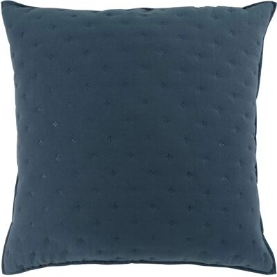 Housse de coussin bleue Douceur D Intérieur - Mellow Chic - 60x60cm - Publicité Housse de coussin bleue Douceur D Intérieur - Mellow Chic - 60x60cm - Publicité