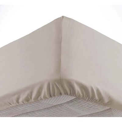 Douceur D Intérieur Oscar Drap-housse blanc - Linge de lit Douceur D Intérieur Oscar Drap-housse blanc - Linge de lit