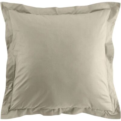 Douceur d'intérieur Biolina Bio-Baumwoll Kissenbezug - Taupe Douceur d'intérieur Biolina Bio-Baumwoll Kissenbezug - Taupe