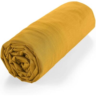 Biolina Organic Cotton Fitted Sheet - Double Bed - Taupe - Breathable & Durable Biolina Organic Cotton Fitted Sheet - Double Bed - Taupe - Breathable & Durable