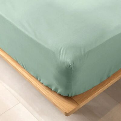 Douceur D'intérieur Organiczna bawełniana pościel - Szałwia - 140x190 - Materac 30cm Douceur D'intérieur Organiczna bawełniana pościel - Szałwia - 140x190 - Materac 30cm