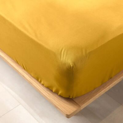 Douceur D'intérieur Organic Cotton Fitted Sheet - Multiple Colors Douceur D'intérieur Organic Cotton Fitted Sheet - Multiple Colors