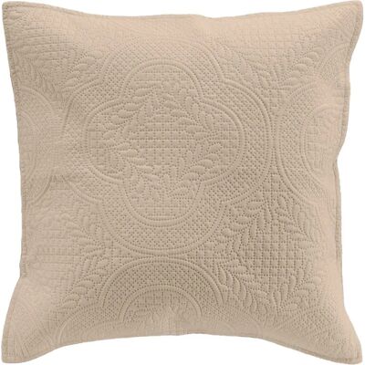 ROMANE Motif mosaïque embossé 40x40cm - Housse de coussin décorative - Publicité ROMANE Motif mosaïque embossé 40x40cm - Housse de coussin décorative - Publicité