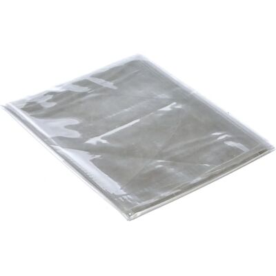Französische Marke Oval Transparenter PVC-Tischdecke - 140x240cm Französische Marke Oval Transparenter PVC-Tischdecke - 140x240cm