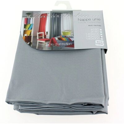 Douceur d'Intérieur Gray Rectangular Tablecloth - Table Cover Douceur d'Intérieur Gray Rectangular Tablecloth - Table Cover