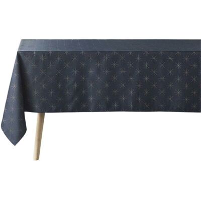 Nappe Douceur d Intérieur ETOILES Bleu - 140x300 cm - Publicité Nappe Douceur d Intérieur ETOILES Bleu - 140x300 cm - Publicité