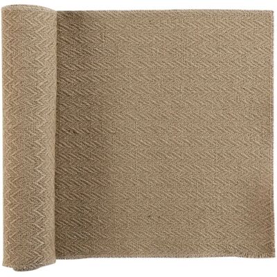 Μακρύ τραπεζομάντηλο από λινάρι Douceur d'intérieur - 35x140cm - Καφέ Μακρύ τραπεζομάντηλο από λινάρι Douceur d'intérieur - 35x140cm - Καφέ