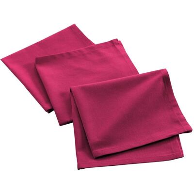 DOUCEUR D'INTÉRIEUR - Mistral 3 - Fucsia - 40 x 40 cm - Table Napkins DOUCEUR D'INTÉRIEUR - Mistral 3 - Fucsia - 40 x 40 cm - Table Napkins