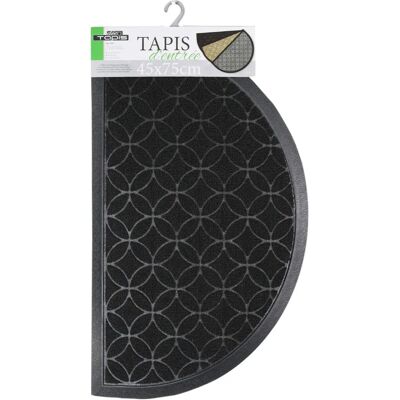 Douceur d'intérieur GALETS Tapis en caoutchouc - Semi-circulaire 45 x 75 cm - Publicité Douceur d'intérieur GALETS Tapis en caoutchouc - Semi-circulaire 45 x 75 cm - Publicité