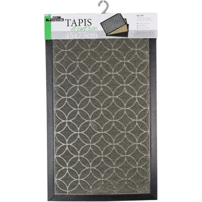 Tapis en Caoutchouc FEUILLES - 45x75cm - Durable & Facile à Nettoyer - Publicité Tapis en Caoutchouc FEUILLES - 45x75cm - Durable & Facile à Nettoyer - Publicité