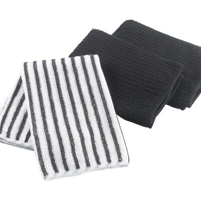 Ensemble de 3 Torchons Microfibre Cuistot - Set de Torchons - Publicité Ensemble de 3 Torchons Microfibre Cuistot - Set de Torchons - Publicité