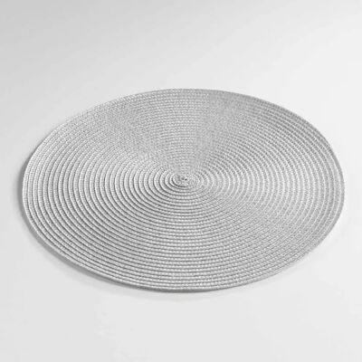 Decoline Zebulon Gris 35cm Nappe de Table Ronde - Publicité Decoline Zebulon Gris 35cm Nappe de Table Ronde - Publicité