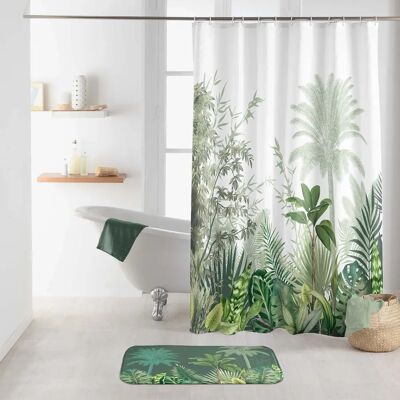 Douceur d'Intérieur Vagabonde - Multicolor Shower Curtain - 180x200cm Douceur d'Intérieur Vagabonde - Multicolor Shower Curtain - 180x200cm
