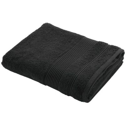 Douceur d'Interieur - Serviette de bain 90x150cm - Noir - Bath Towel - Publicité Douceur d'Interieur - Serviette de bain 90x150cm - Noir - Bath Towel - Publicité