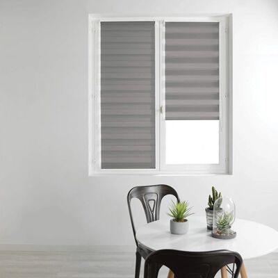 Polyester Gris 45x180cm Rouleau Intérieur Jour et Nuit - Type de Produit Intérieur - Publicité Polyester Gris 45x180cm Rouleau Intérieur Jour et Nuit - Type de Produit Intérieur - Publicité