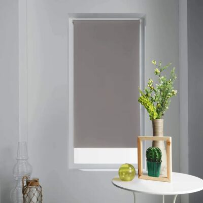 Marca Francesa Douceur d'intérieur Taupe 60x180cm Persianas Opacas Marca Francesa Douceur d'intérieur Taupe 60x180cm Persianas Opacas