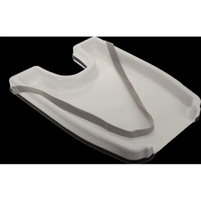 Wellys GD-014710 - Vassoio mobile per lavaggio capelli - Design ergonomico per utenti di sedia a rotelle Wellys GD-014710 - Vassoio mobile per lavaggio capelli - Design ergonomico per utenti di sedia a rotelle