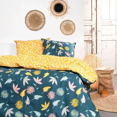 Today Gelbe Bettwäsche-Set - 240x220cm - 3 Teile Today Gelbe Bettwäsche-Set - 240x220cm - 3 Teile