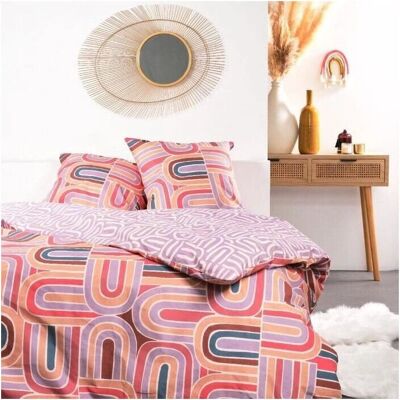 Ensemble de housse de duvet Sunshine - 240x220cm - 3 pièces pour 2 personnes - Publicité Ensemble de housse de duvet Sunshine - 240x220cm - 3 pièces pour 2 personnes - Publicité