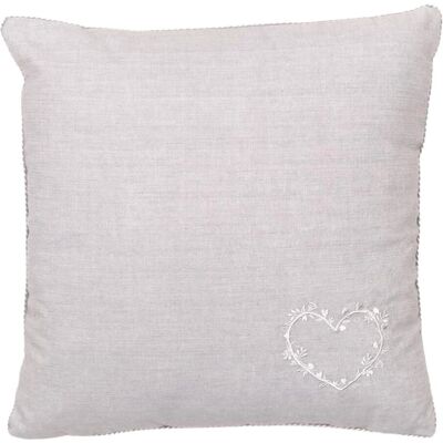 Today Charme Stickkissen - 40x40cm - Baumwolle Today Charme Stickkissen - 40x40cm - Baumwolle